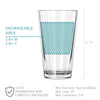 Etched Pint Glass - Design: HATERADE