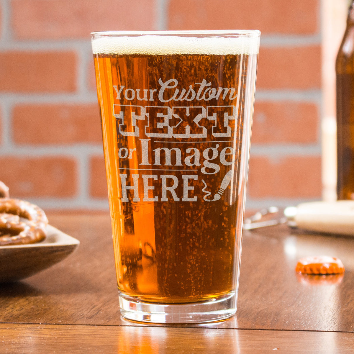 Personalized Beer Glasses - Classic