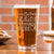 Personalized Pint Glass - Design: CUSTOM