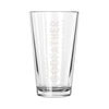 Personalized Godfather Beer Glass, Design: GDPA1