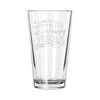 Beer Glass for Step Parent, Design: STEP