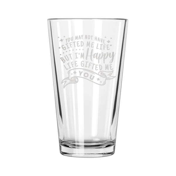 Beer Glass for Step Parent, Design: STEP