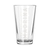 Personalized Madrina Beer Glass, Design: GDMA2