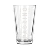Personalized Padrino Gift Drinking Glass, Design: GDPA2
