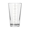 Personalized Padrino Gift Drinking Glass, Design: GDPA2