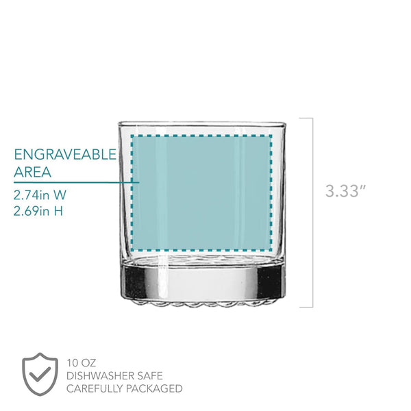 Personalized Padrino Cocktail Glass, Design: GDPA2