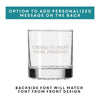 It's 5 O'Clock Somewhere Whiskey Glass, Design: 5OCLOCK