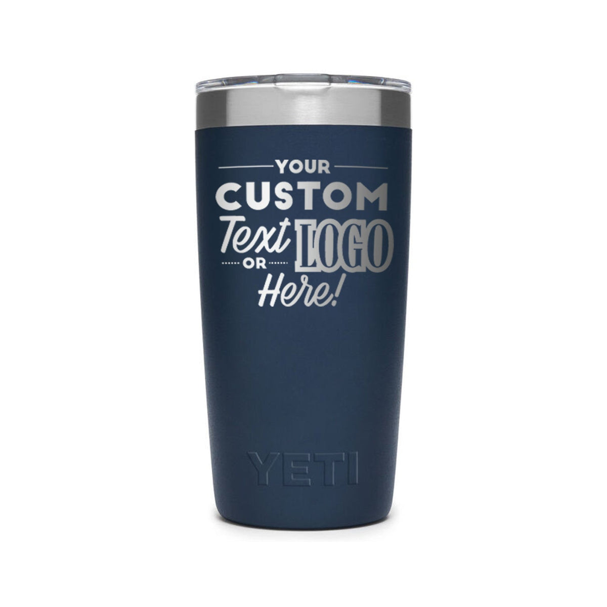 Custom Logo Engraved Personalized Yeti Tumbler Stainless Steel Cup