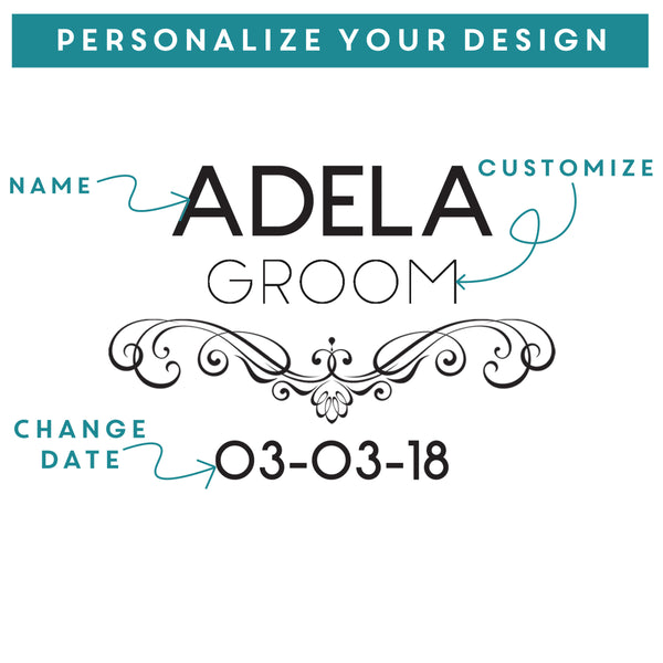 Etched Pint Glass - Design: S2