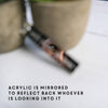Remembrance Mirror Keychain - Design: STILLHERE