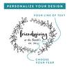 Large Cutting Board Friendsgiving - Design: TG2