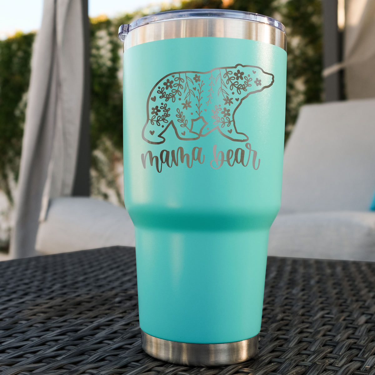 Mama Bear 30oz Tumbler, Design: MD13 - Everything Etched