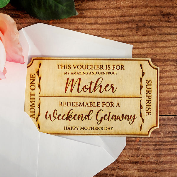 Custom Mother's Day Voucher - Design: VOUCHER