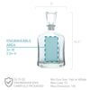 Etched Whiskey Glass Set with Decanter - Design: CUSTOM