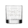 Wedding Party Reception Whiskey Glasses - Design: WG7
