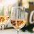 Etched White Wine Glasses - Design: INITIAL3