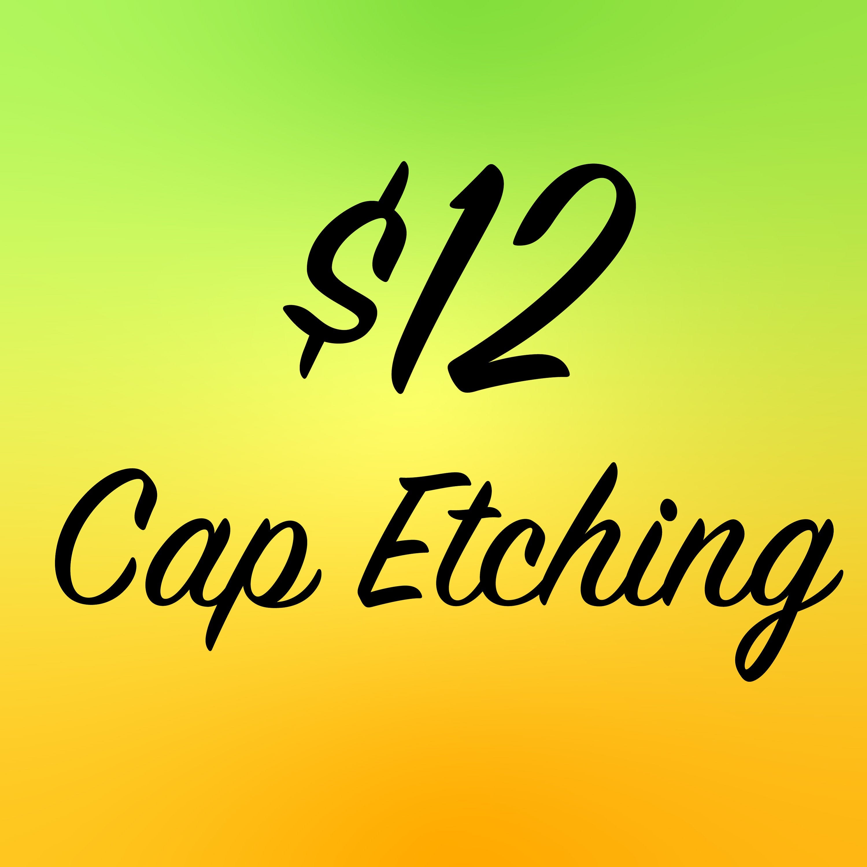 Cap Engraving