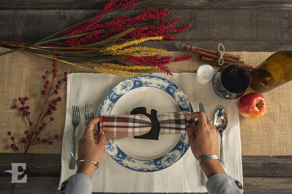 Thanksgiving Turkey Napkin Ring - Design: NR1