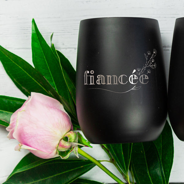 Wine Tumbler - Design: FIANCEE